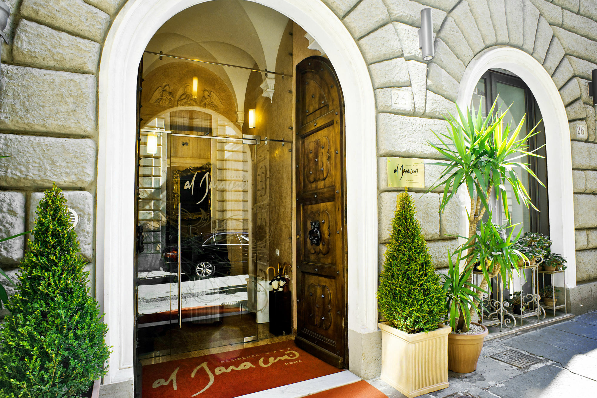 Aparthotel Residenza Al Saraceno Rom Exterior foto